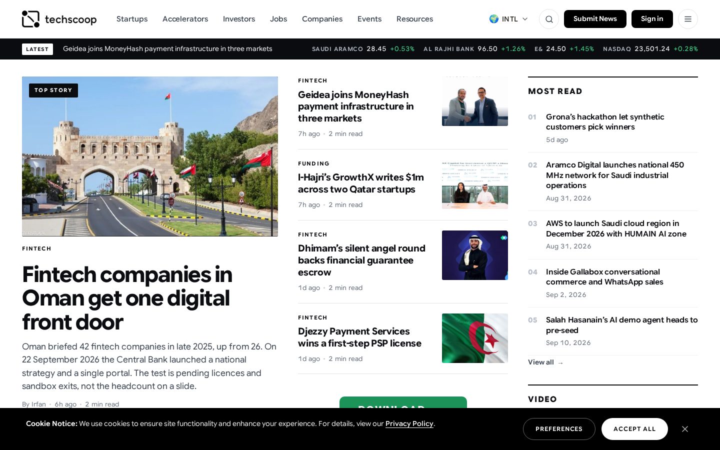 TechScoop Homepage