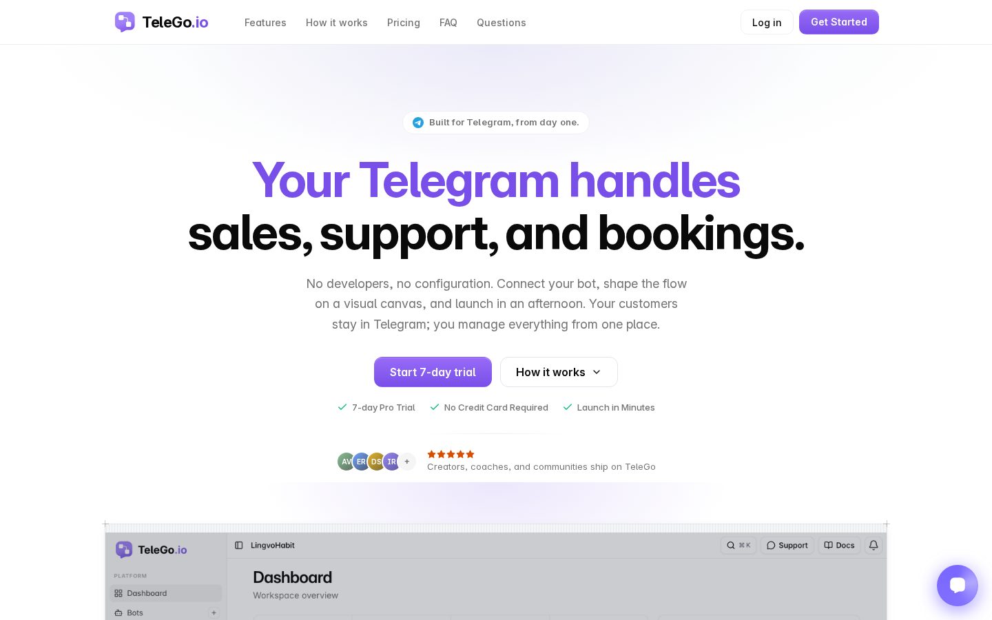 TeleGo Homepage