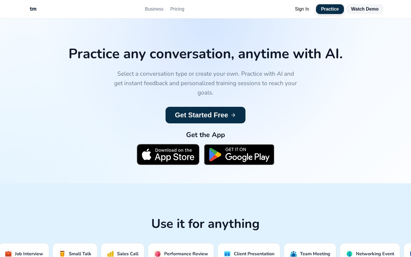 TeloMe Homepage