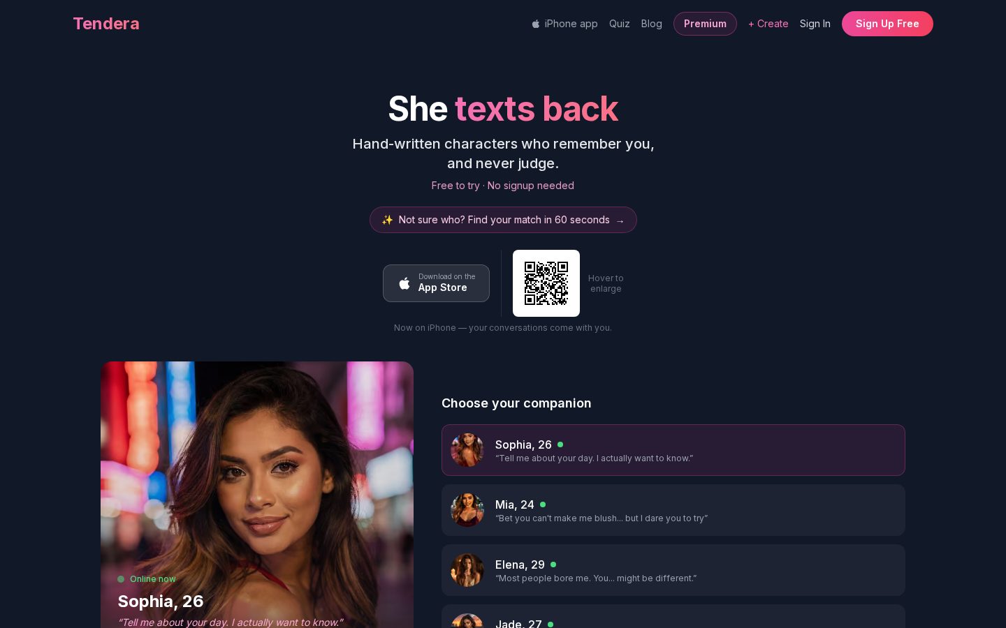 Tendera Homepage