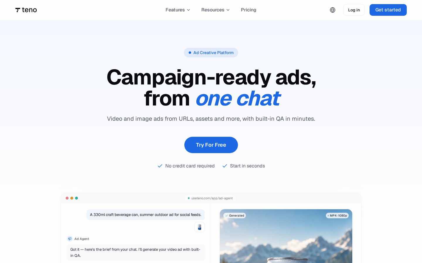 Teno Homepage