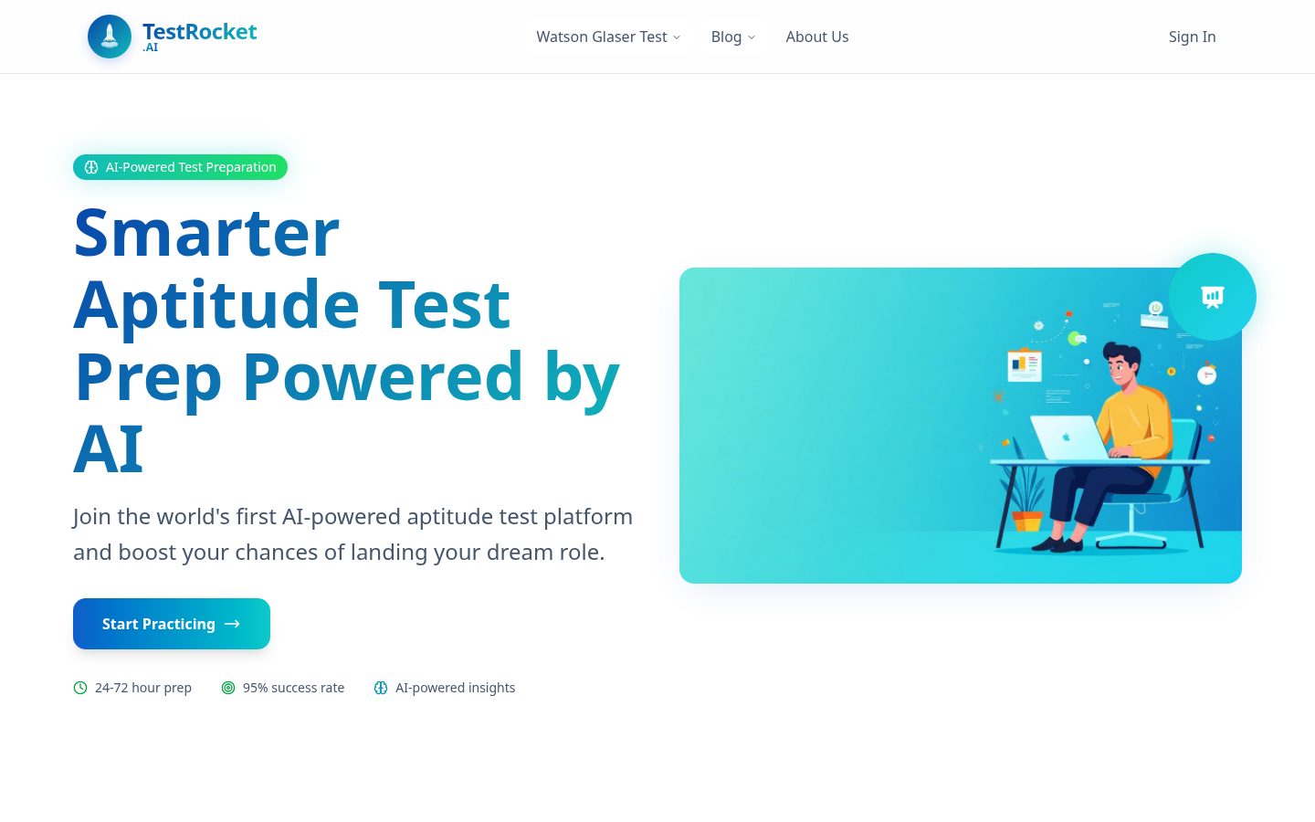 Testrocket.ai Homepage