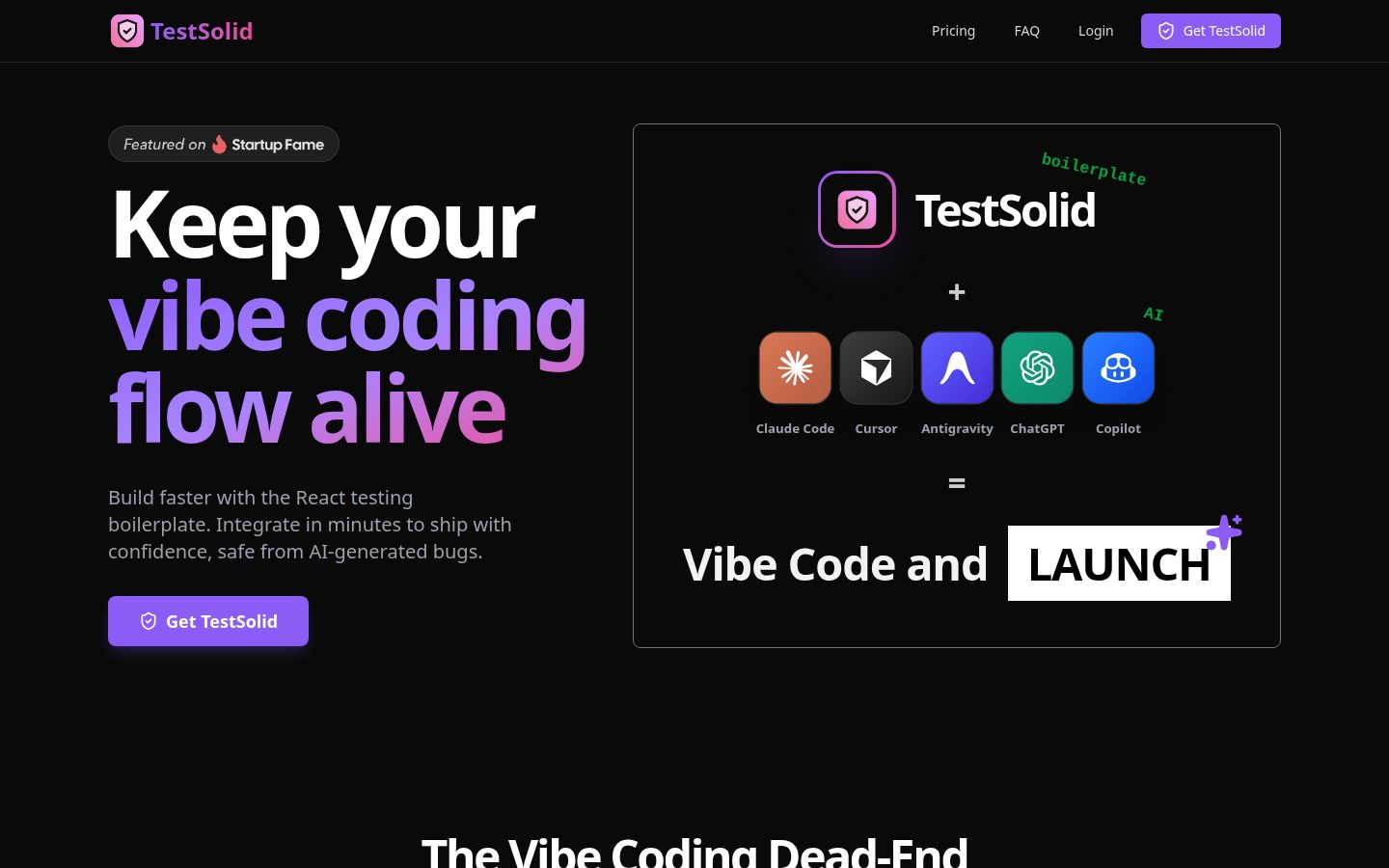 TestSolid Homepage