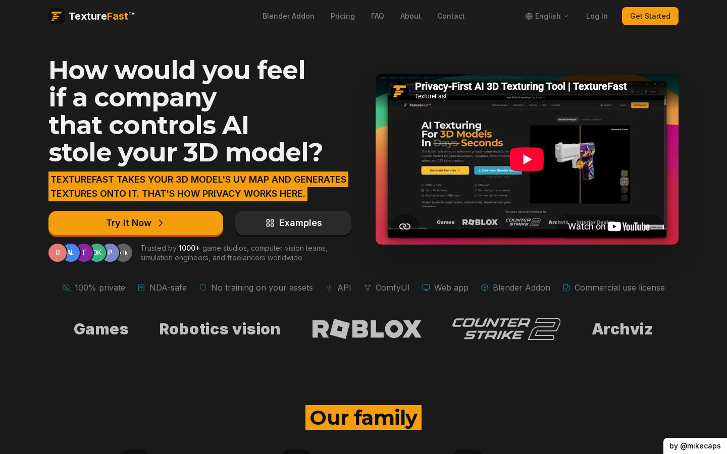 TextureFast Homepage