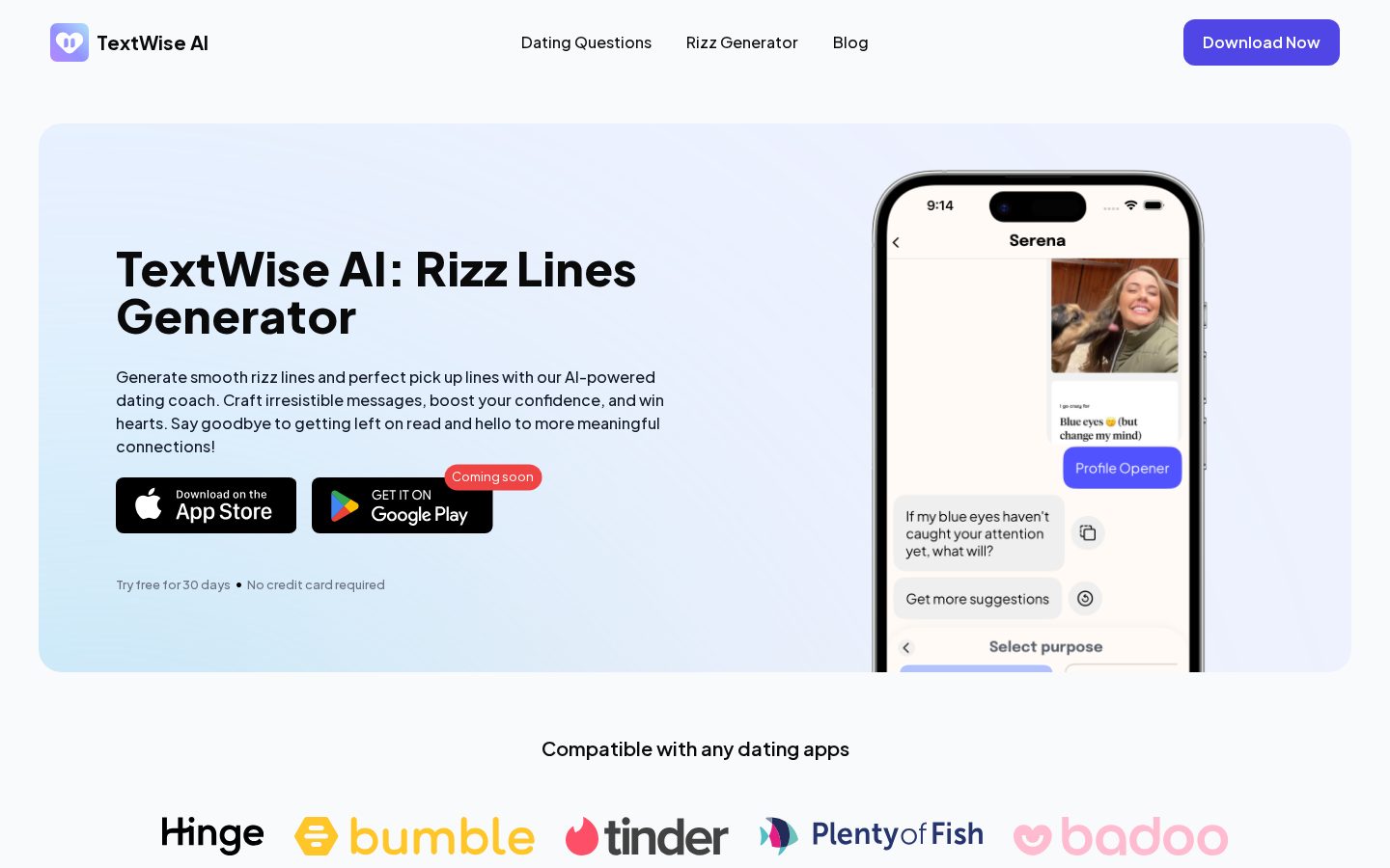 TextWise AI Homepage