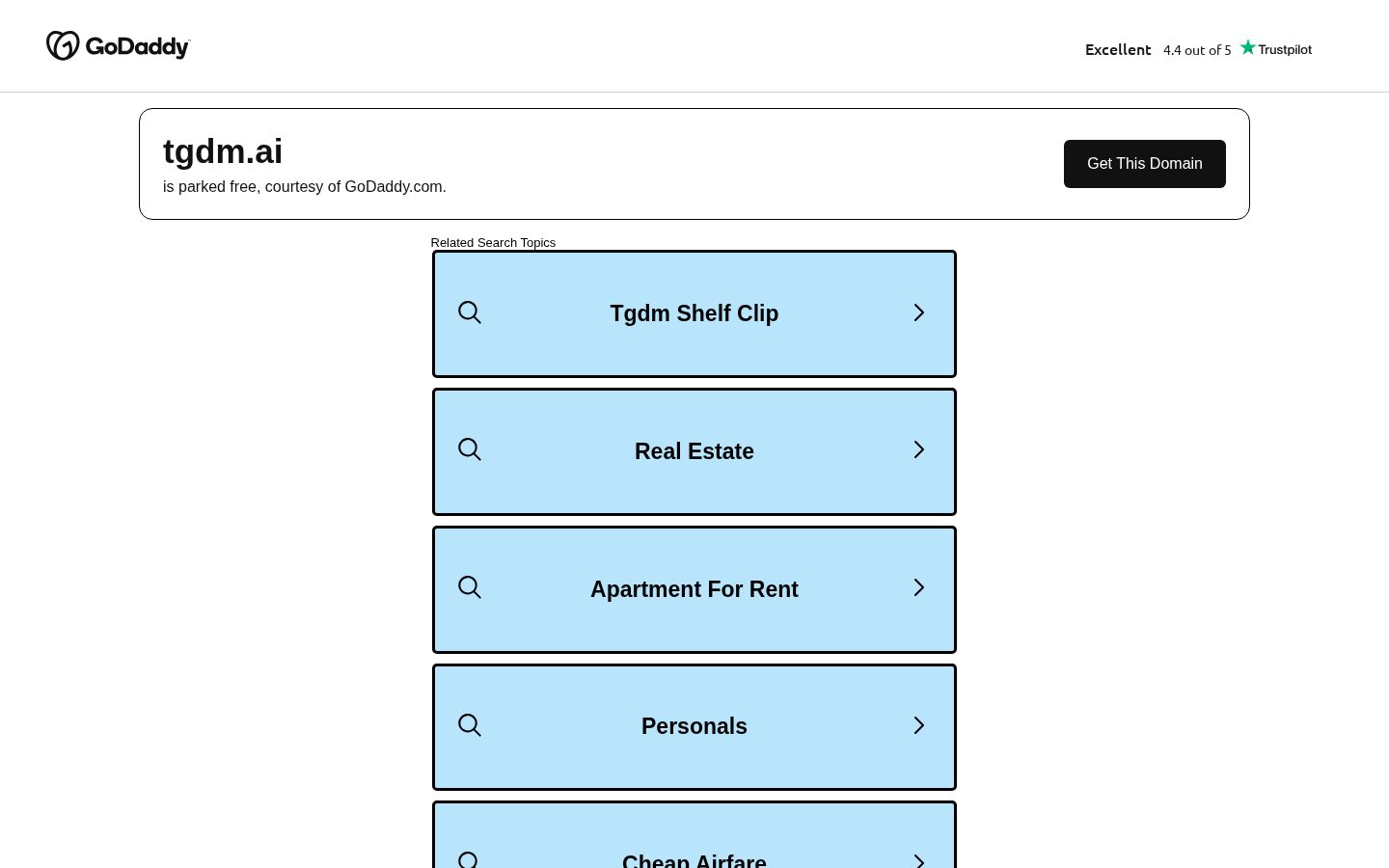 tgdm.ai Homepage