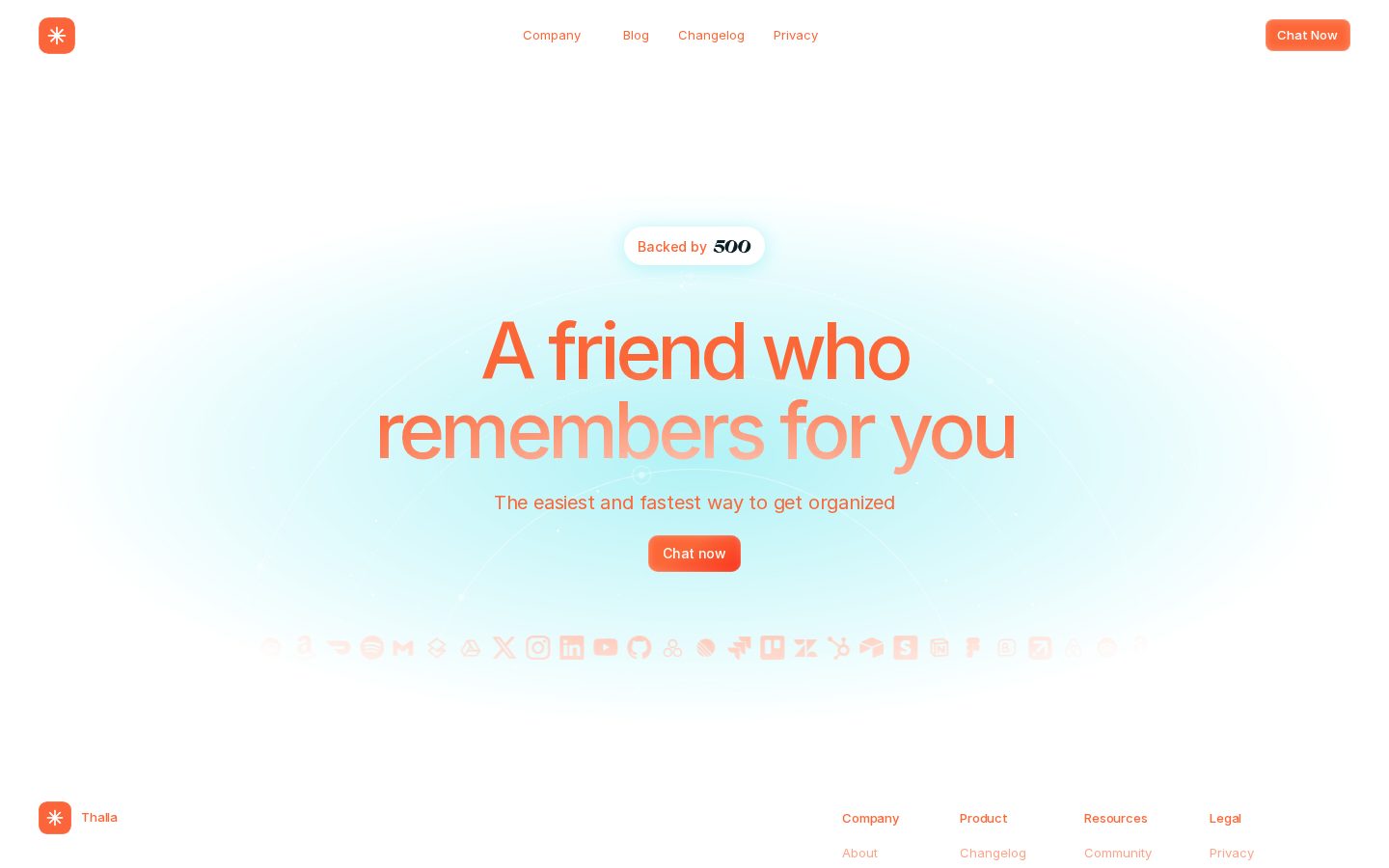 Thalla Homepage