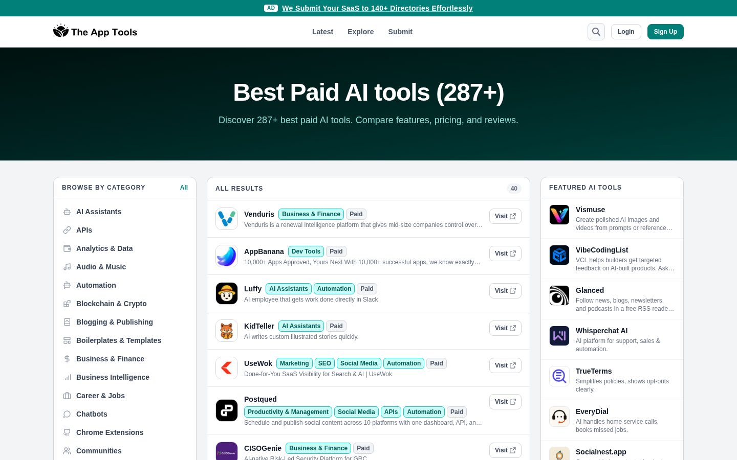 The App Tools Pricing