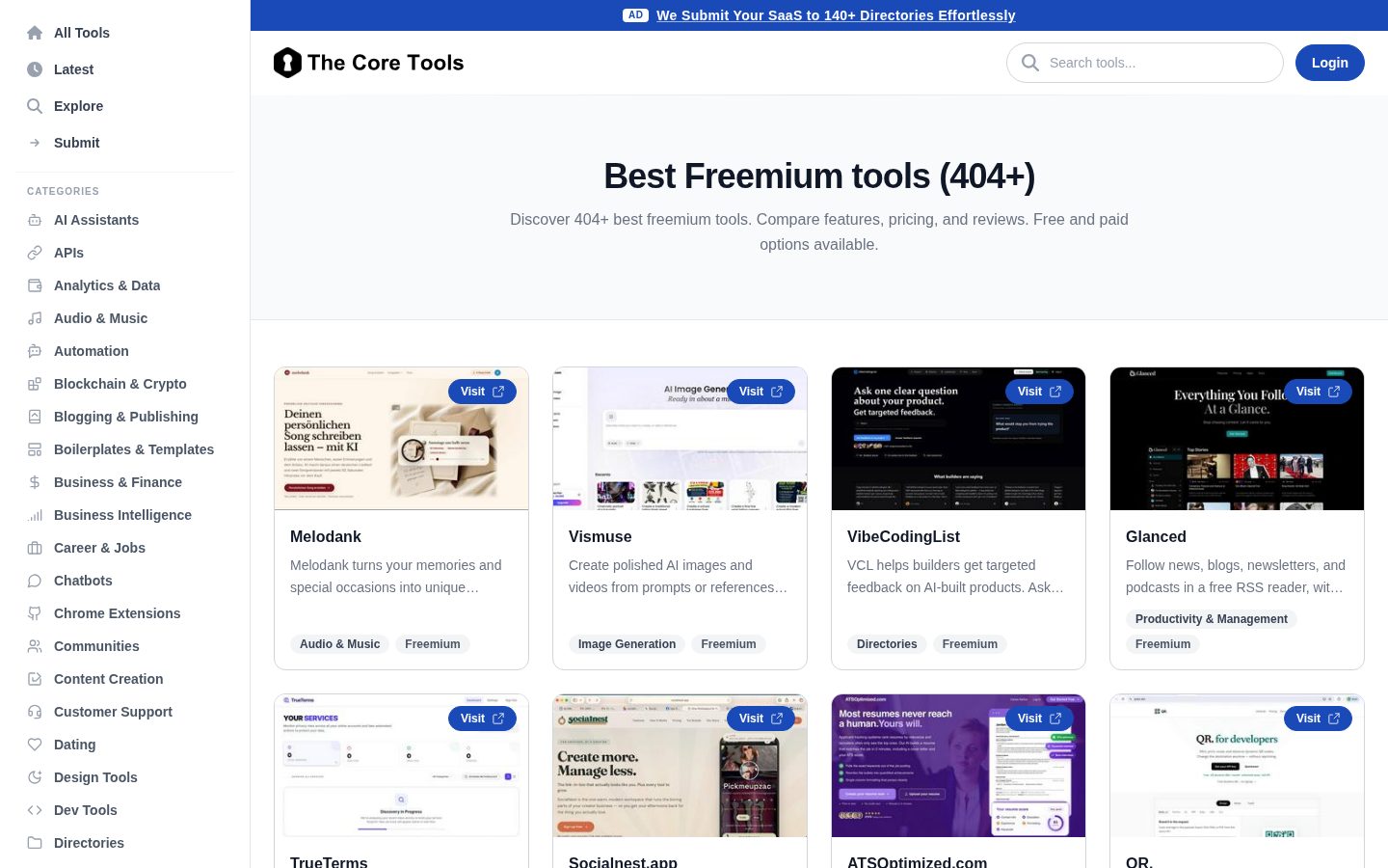 The Core Tools Pricing