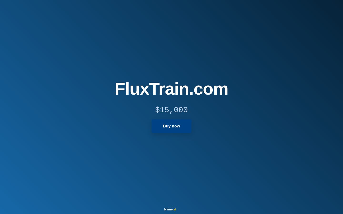 The Flux Train Homepage