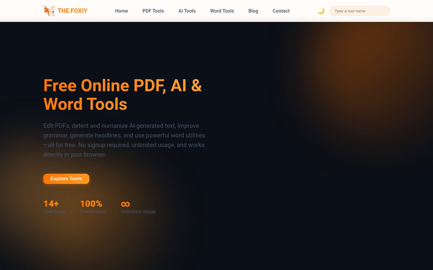 The Foxiy Homepage