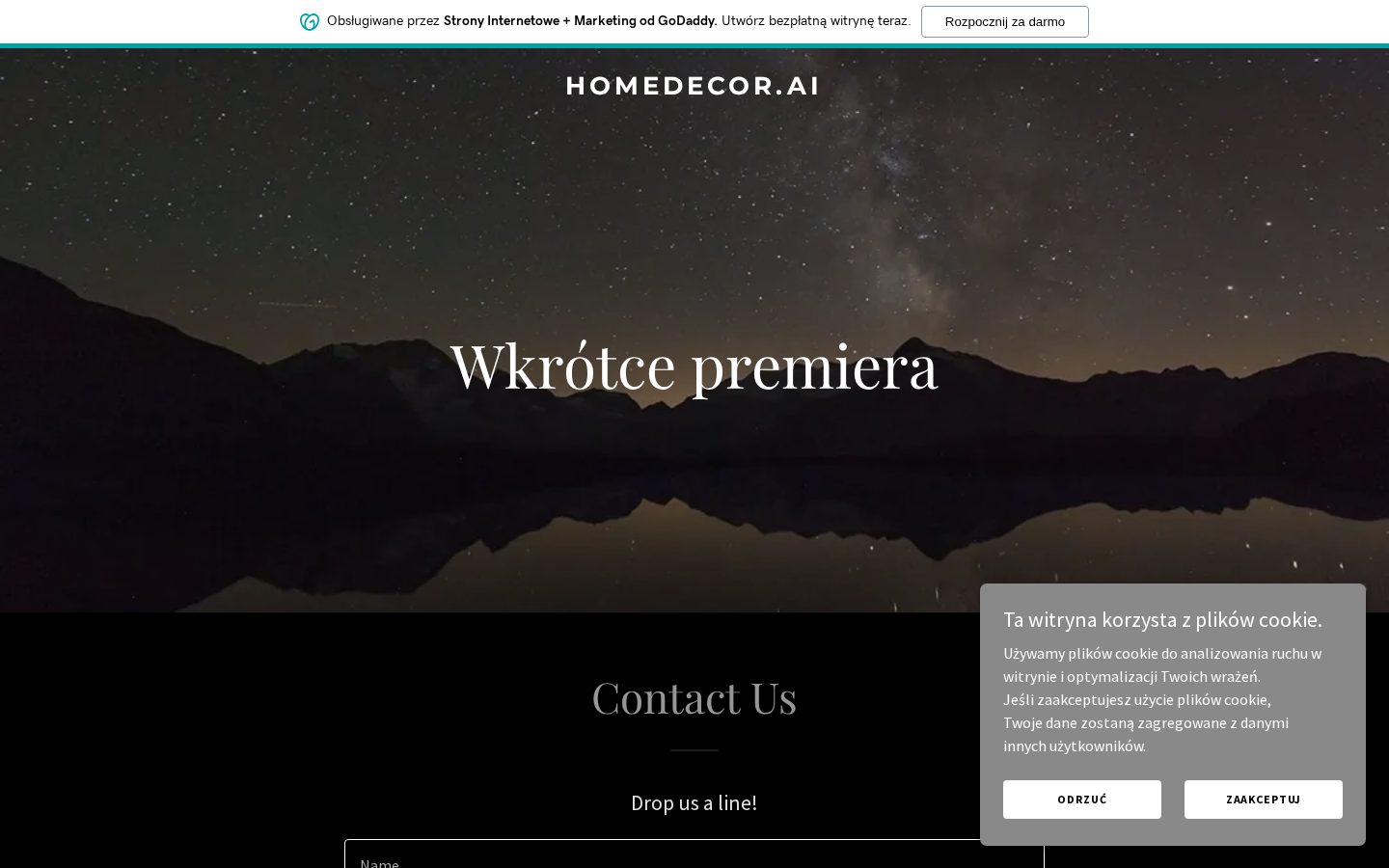 The Home Decor AI Homepage