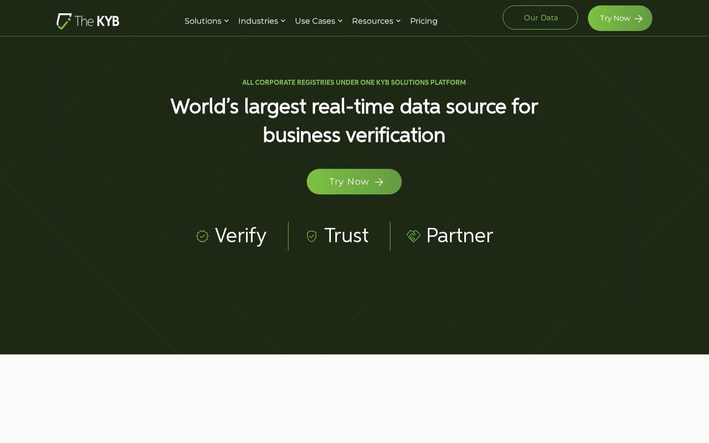 The KYB Homepage