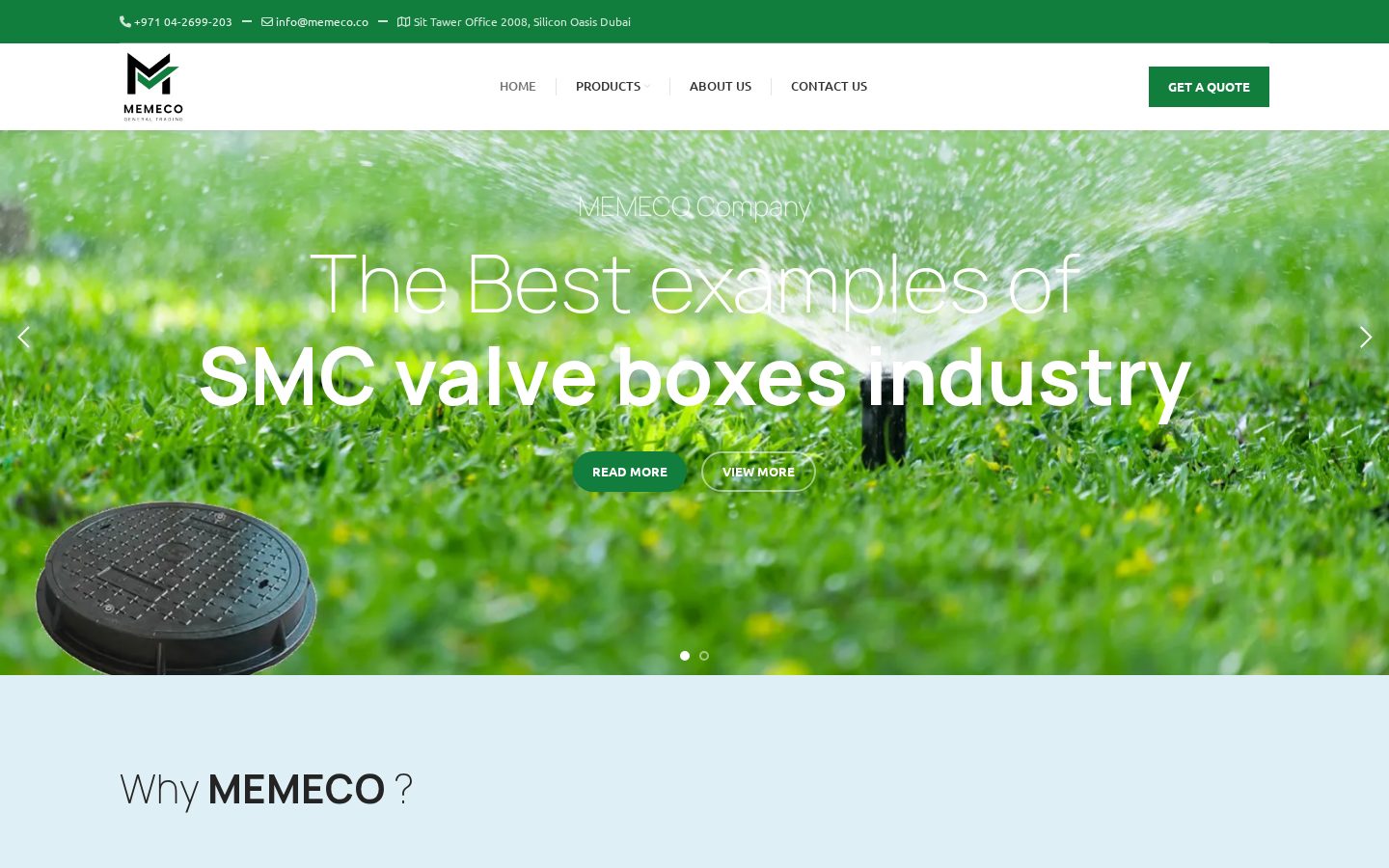 The Meme Co Homepage