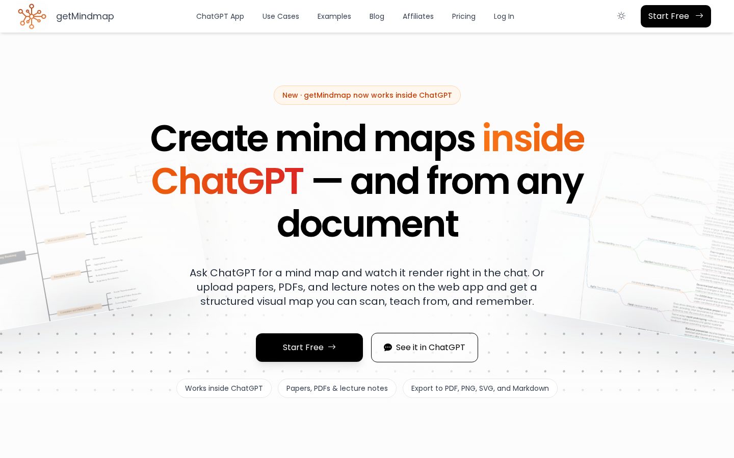 The Visualizer Homepage
