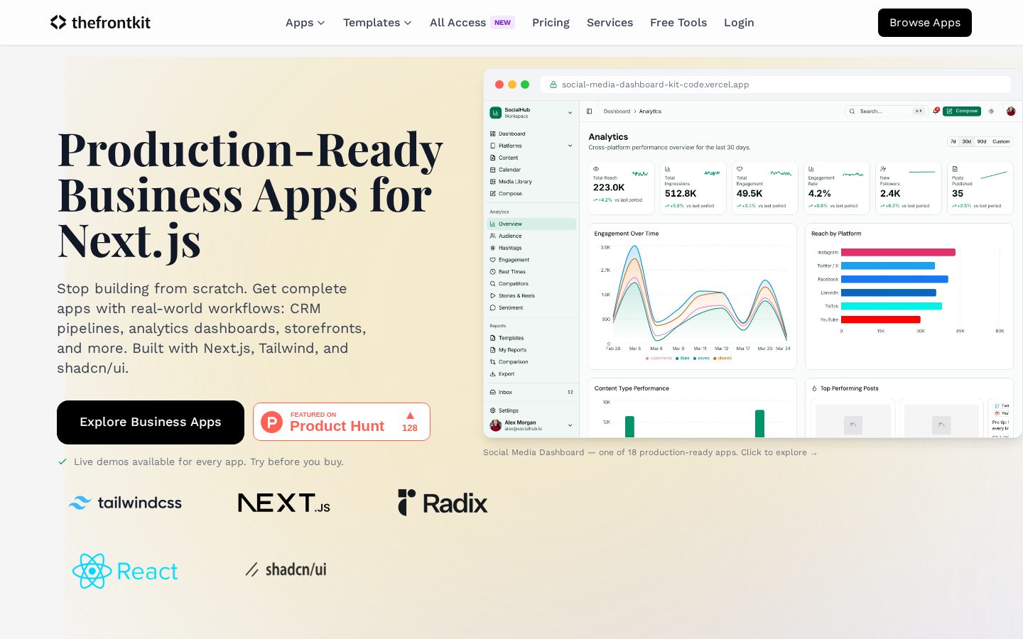 thefrontkit Homepage