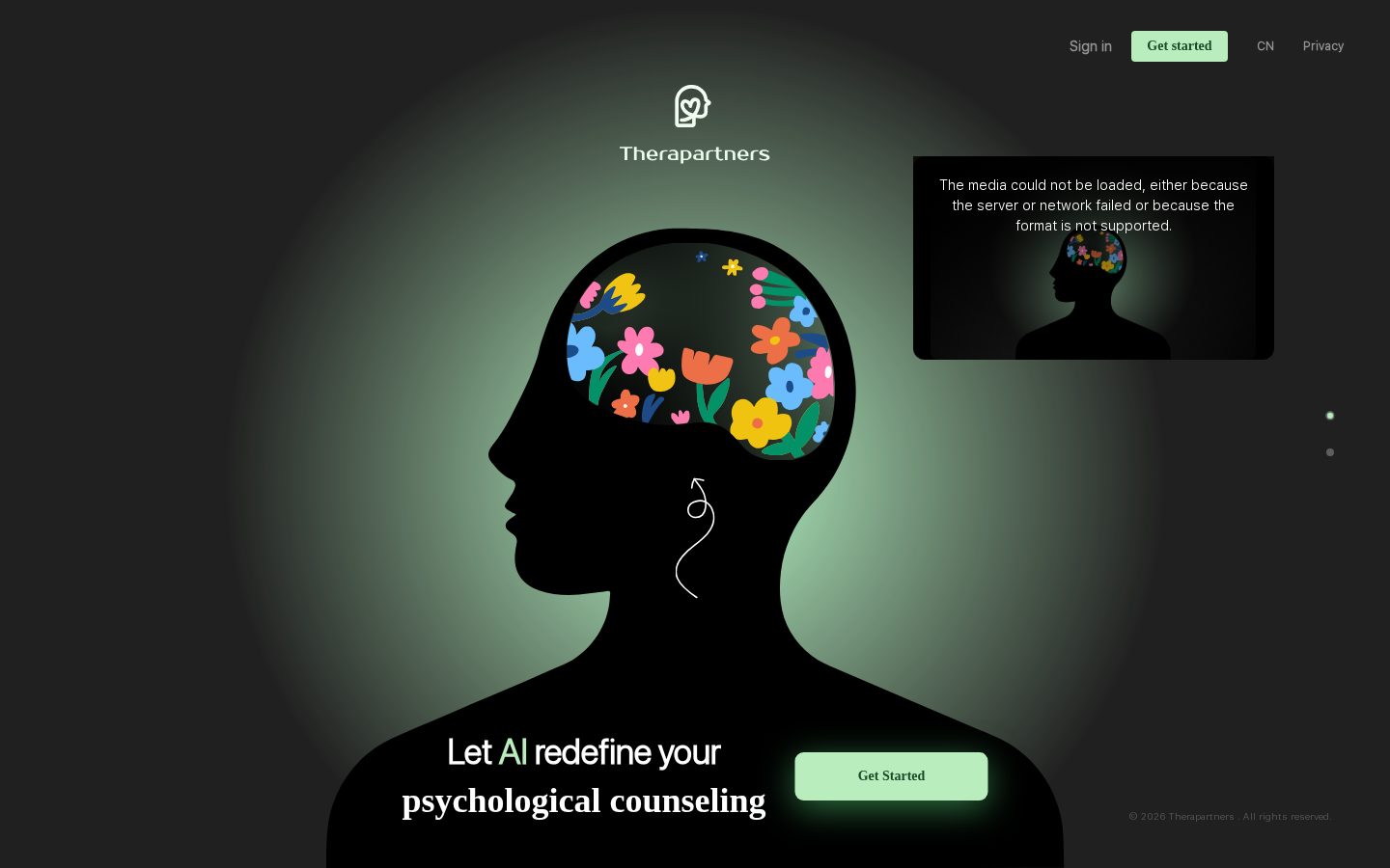 Therapartners Homepage