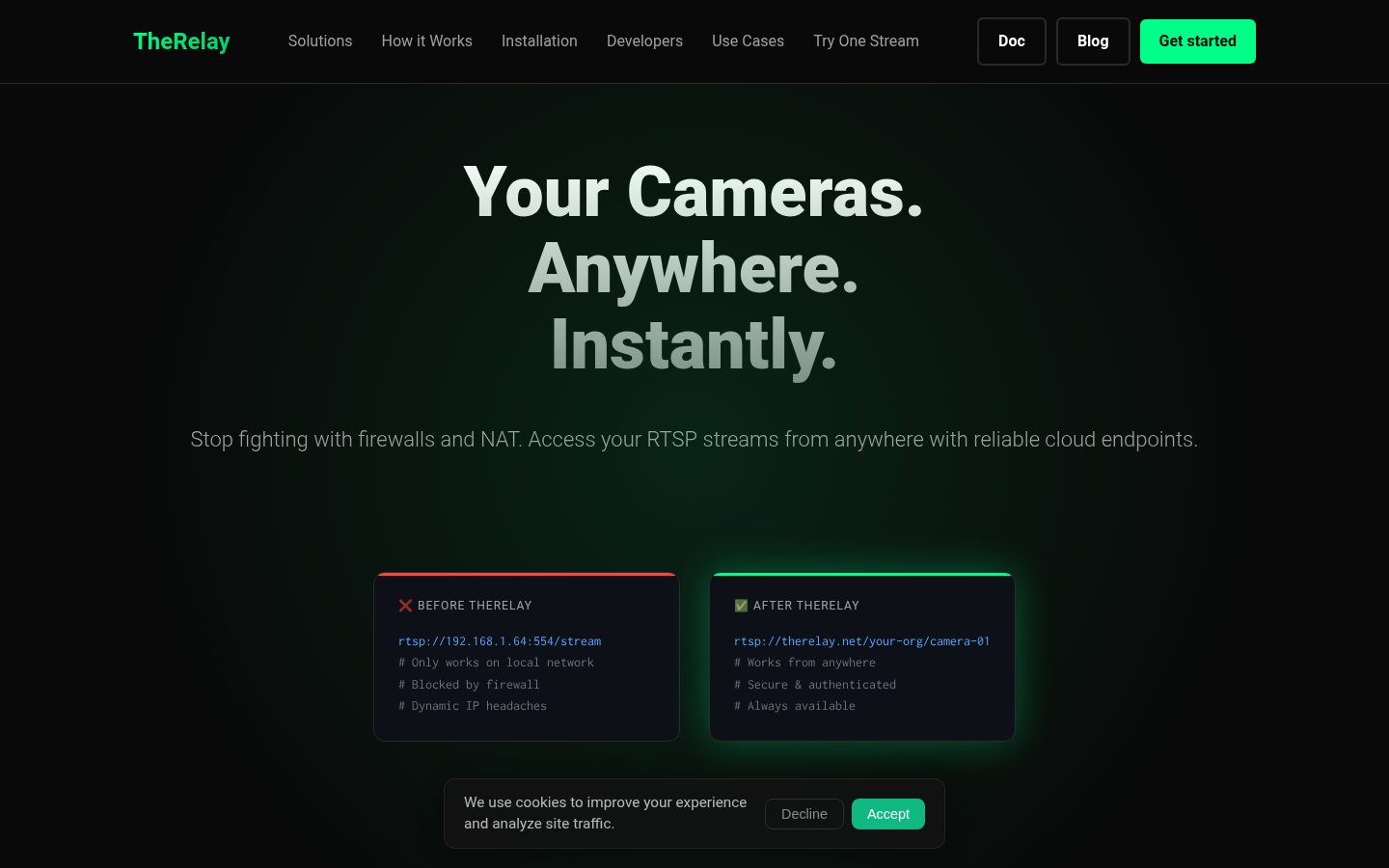 TheRelay Homepage