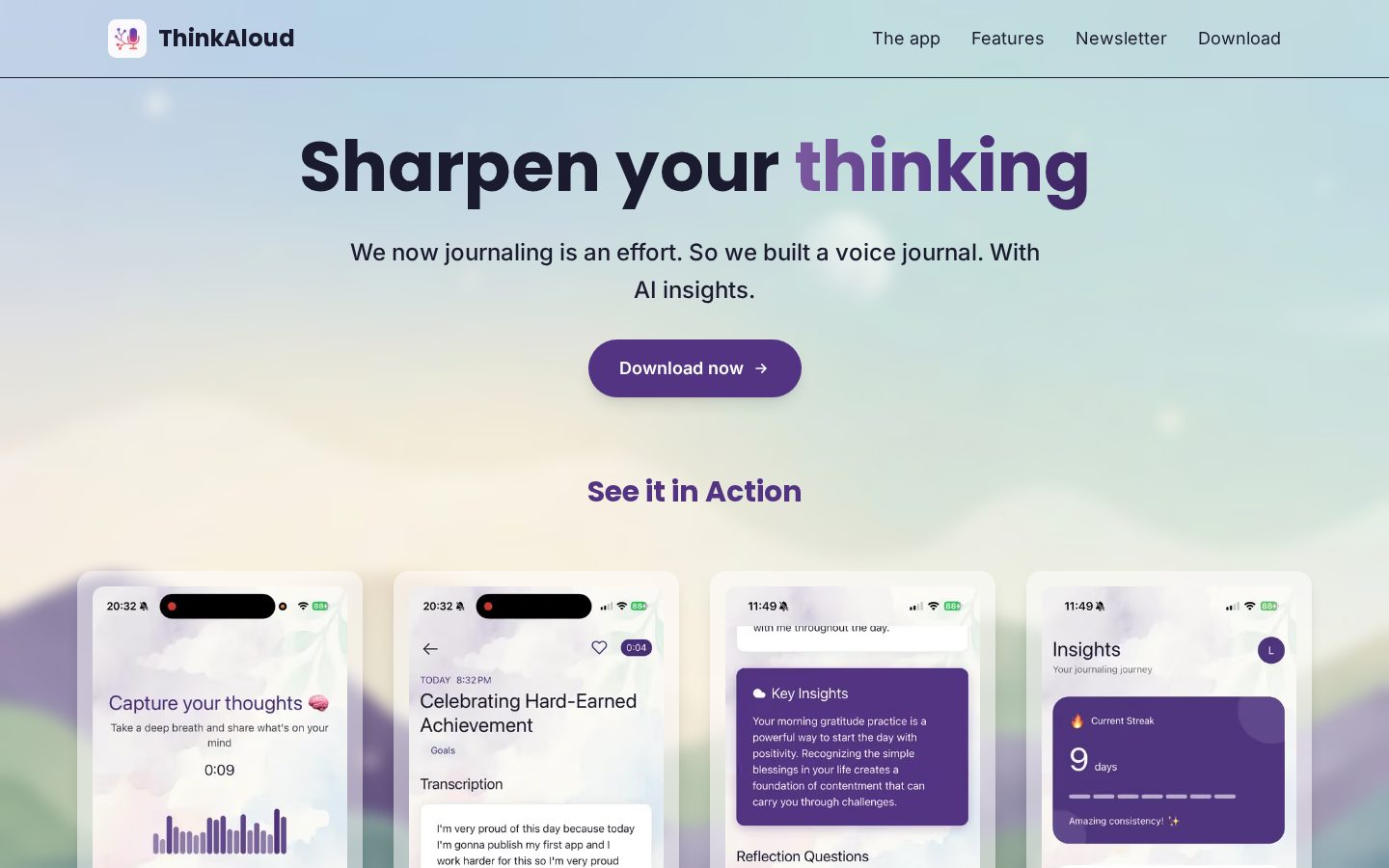 ThinkAloud Homepage