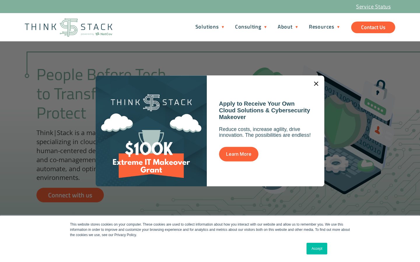Thinkstack Homepage