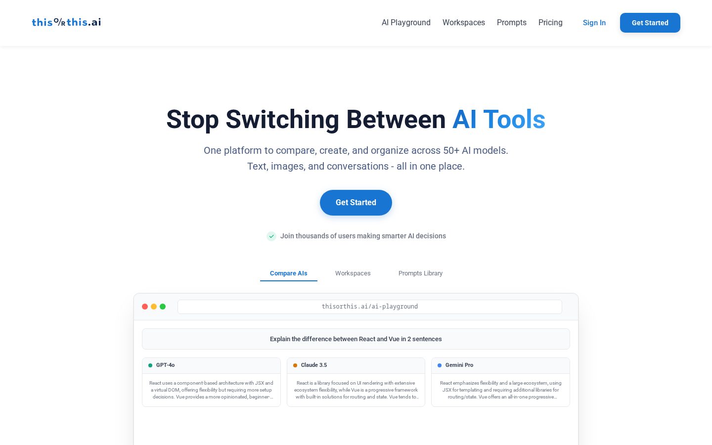 This or This Homepage