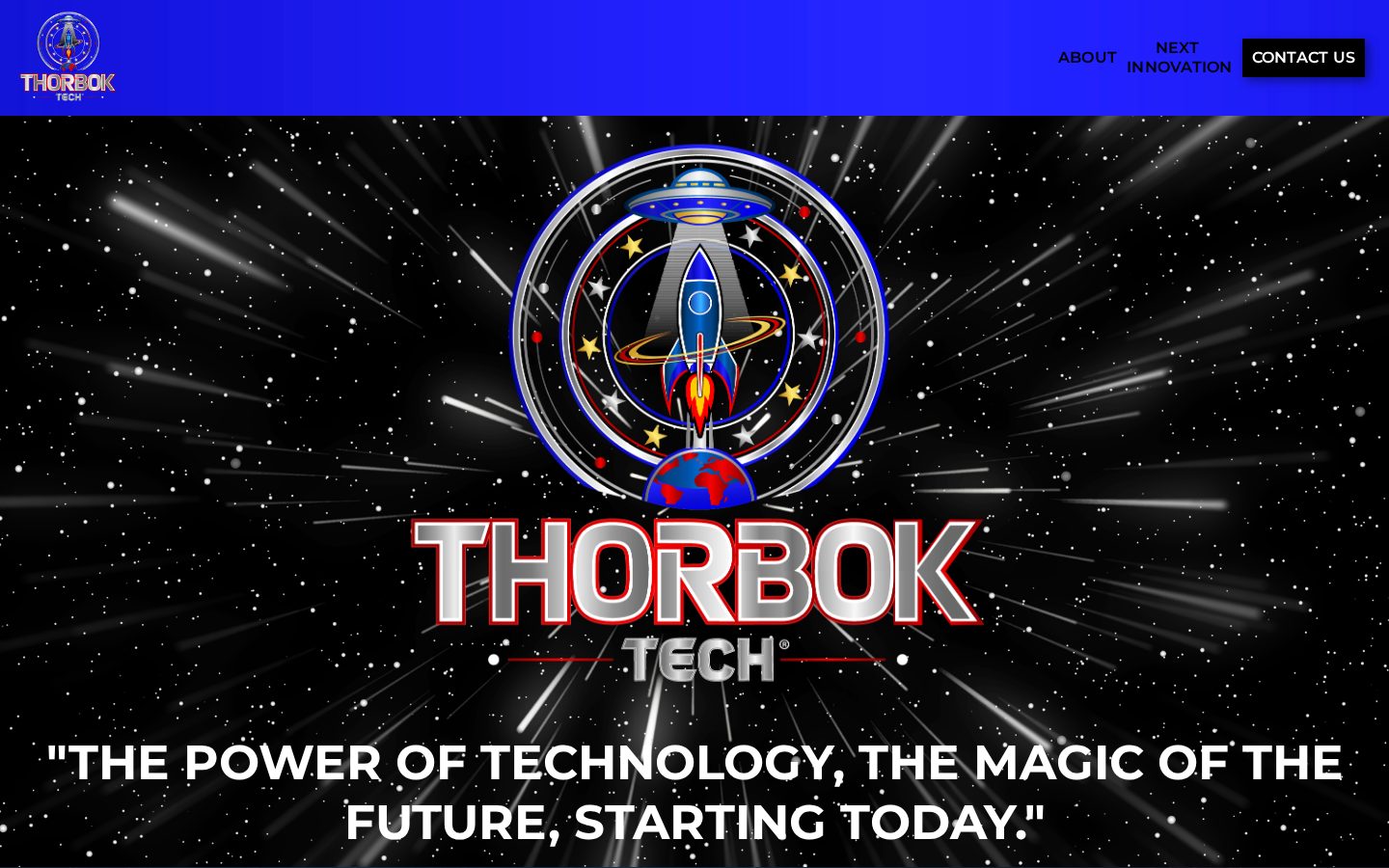 Thorbok Tech Homepage