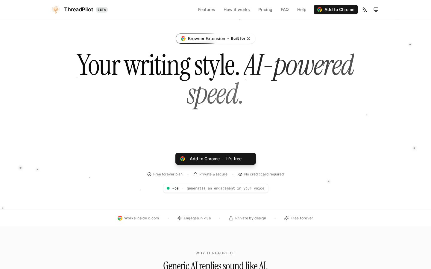 ThreadPilot Homepage