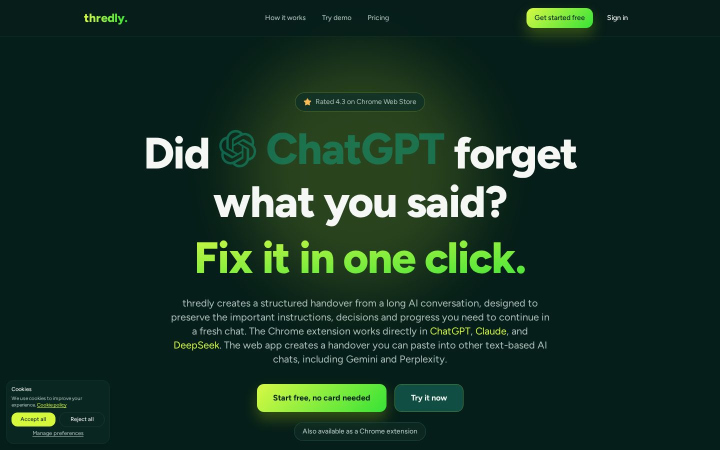 thredly Homepage