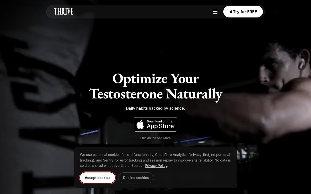 THRIVE Homepage
