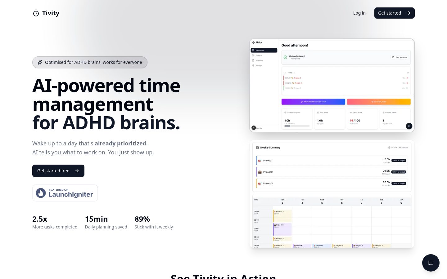 Tivity Homepage