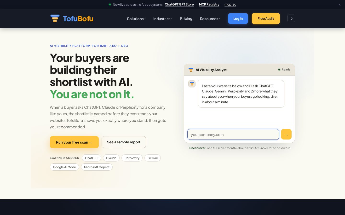 TofuBofu Homepage