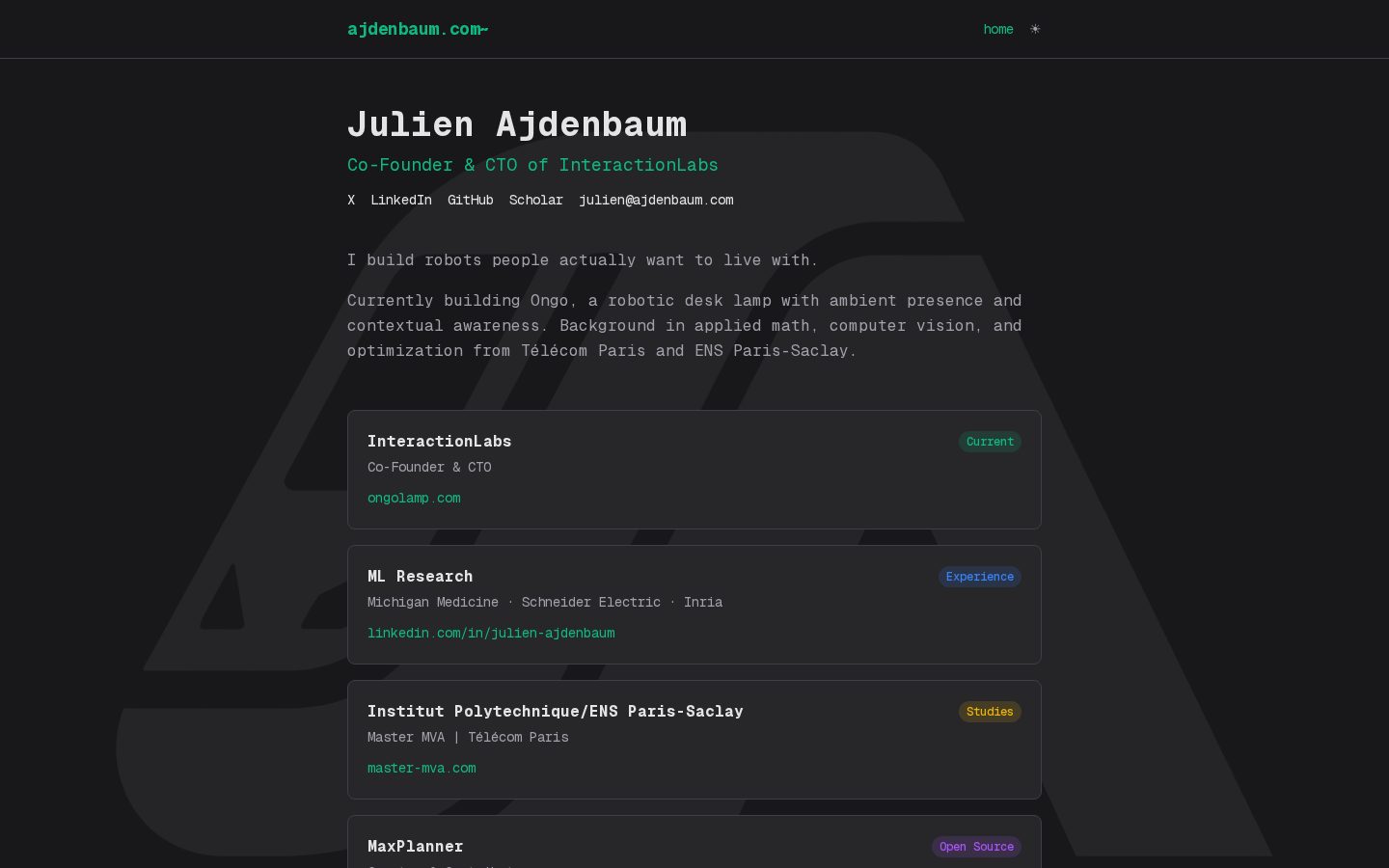 Tolki AI Homepage