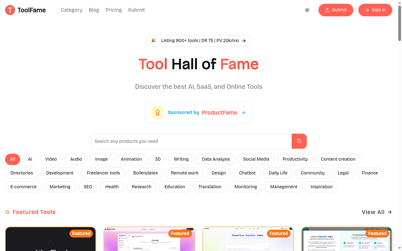Homepage