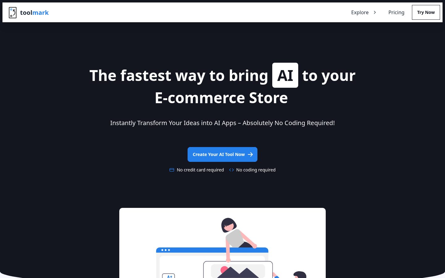 toolmark.ai Homepage