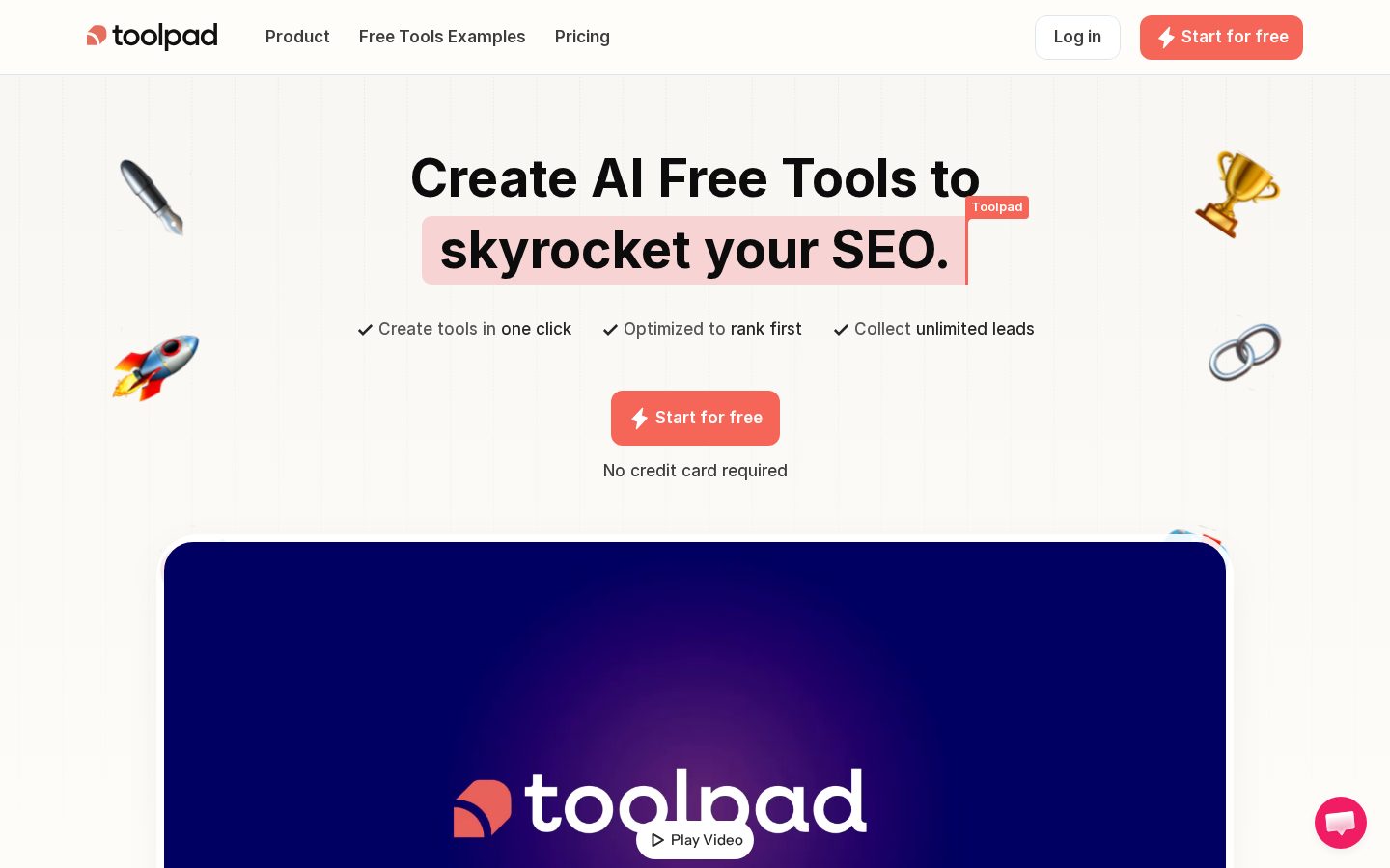 Toolpad Homepage