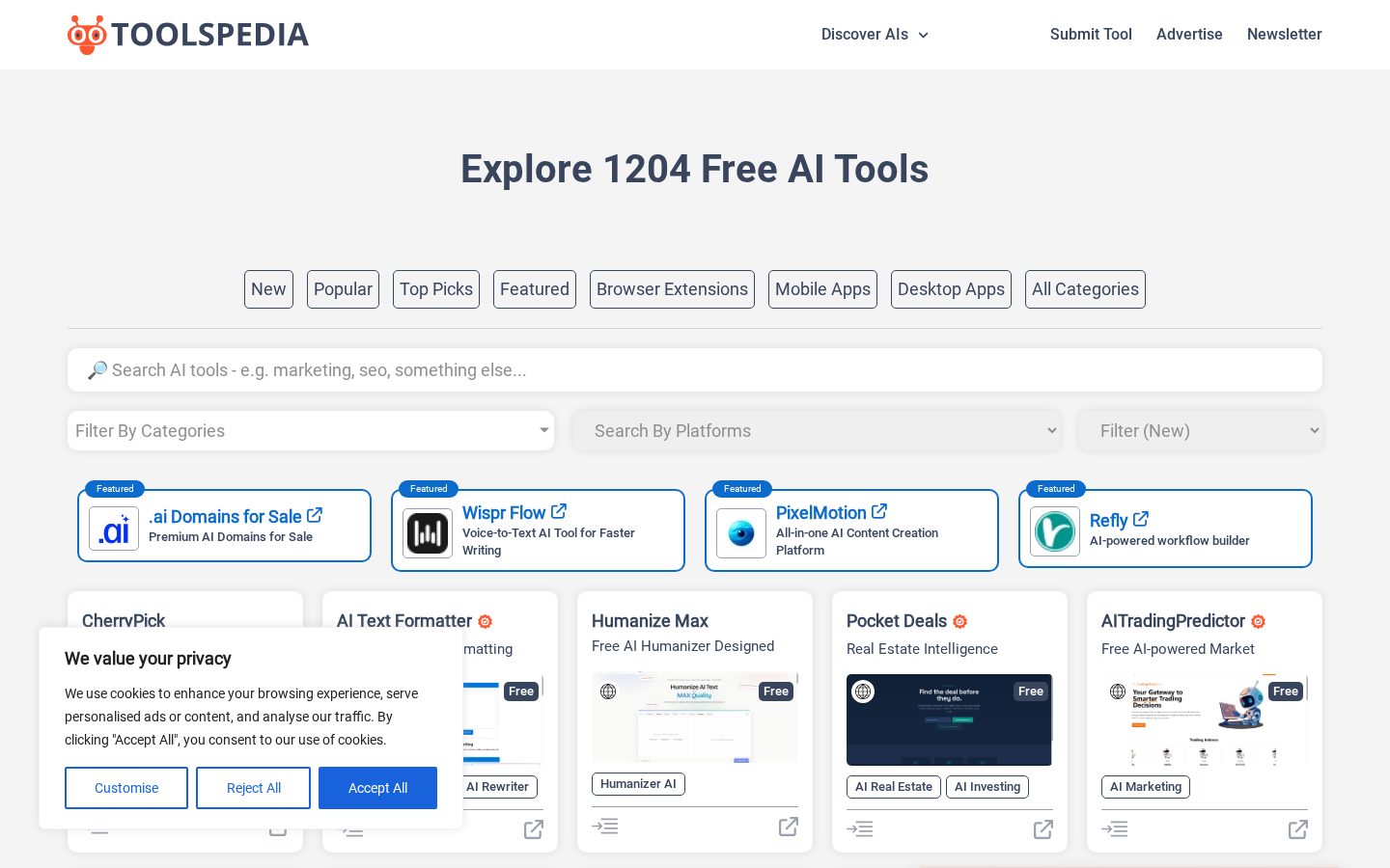 ToolsPedia Pricing