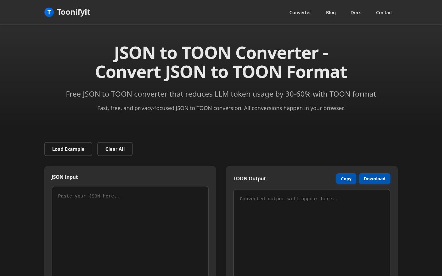 Toonifyit Homepage