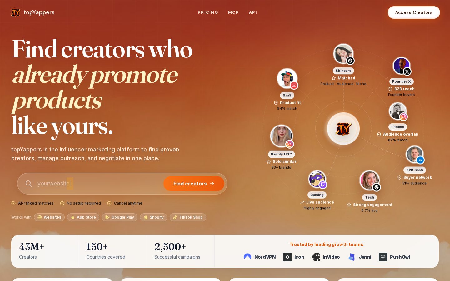 TopYappers Homepage