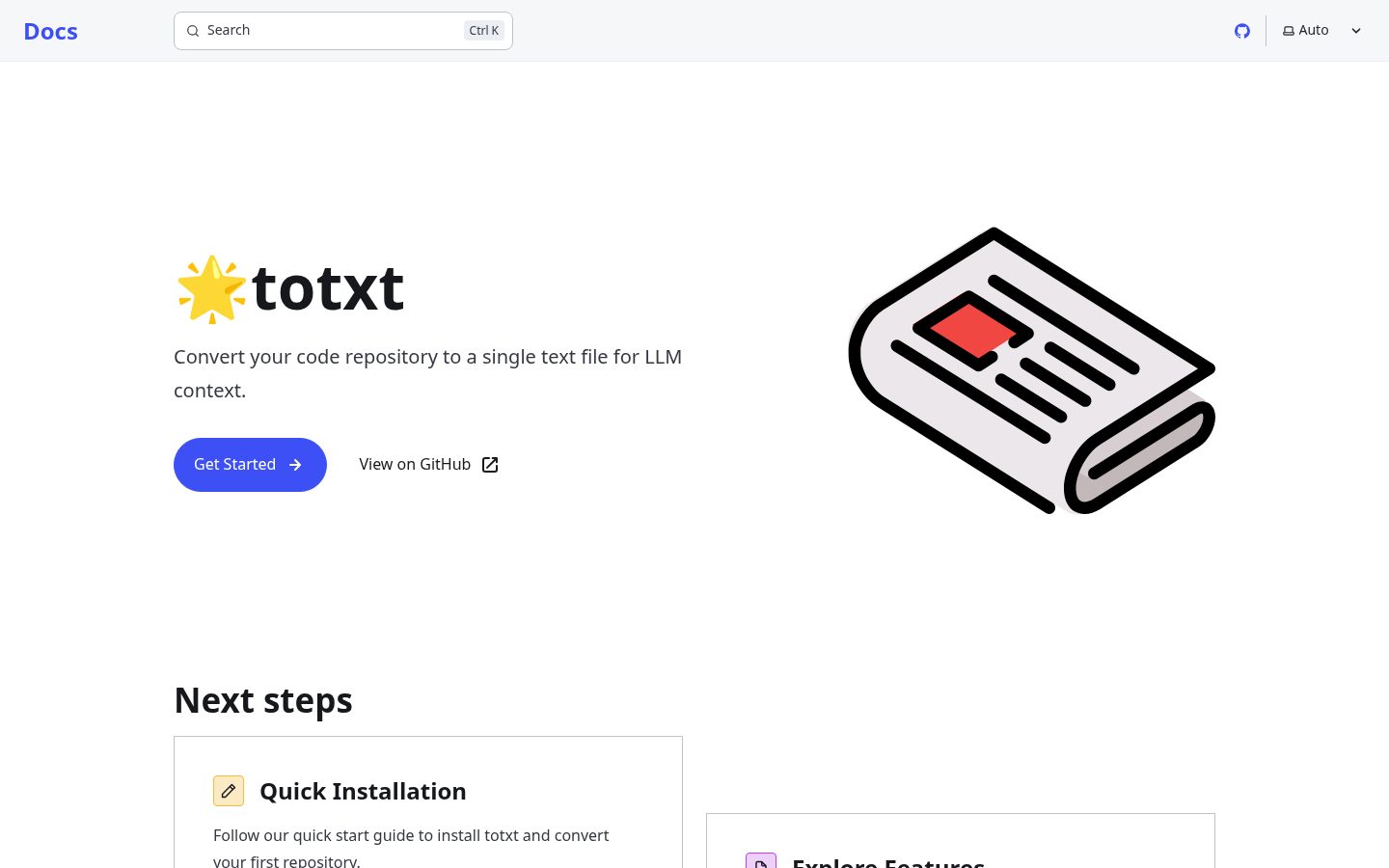 totxt Homepage