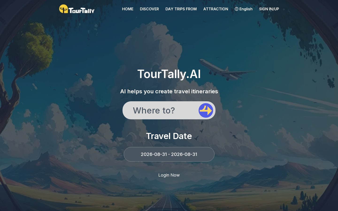 tourtally Homepage
