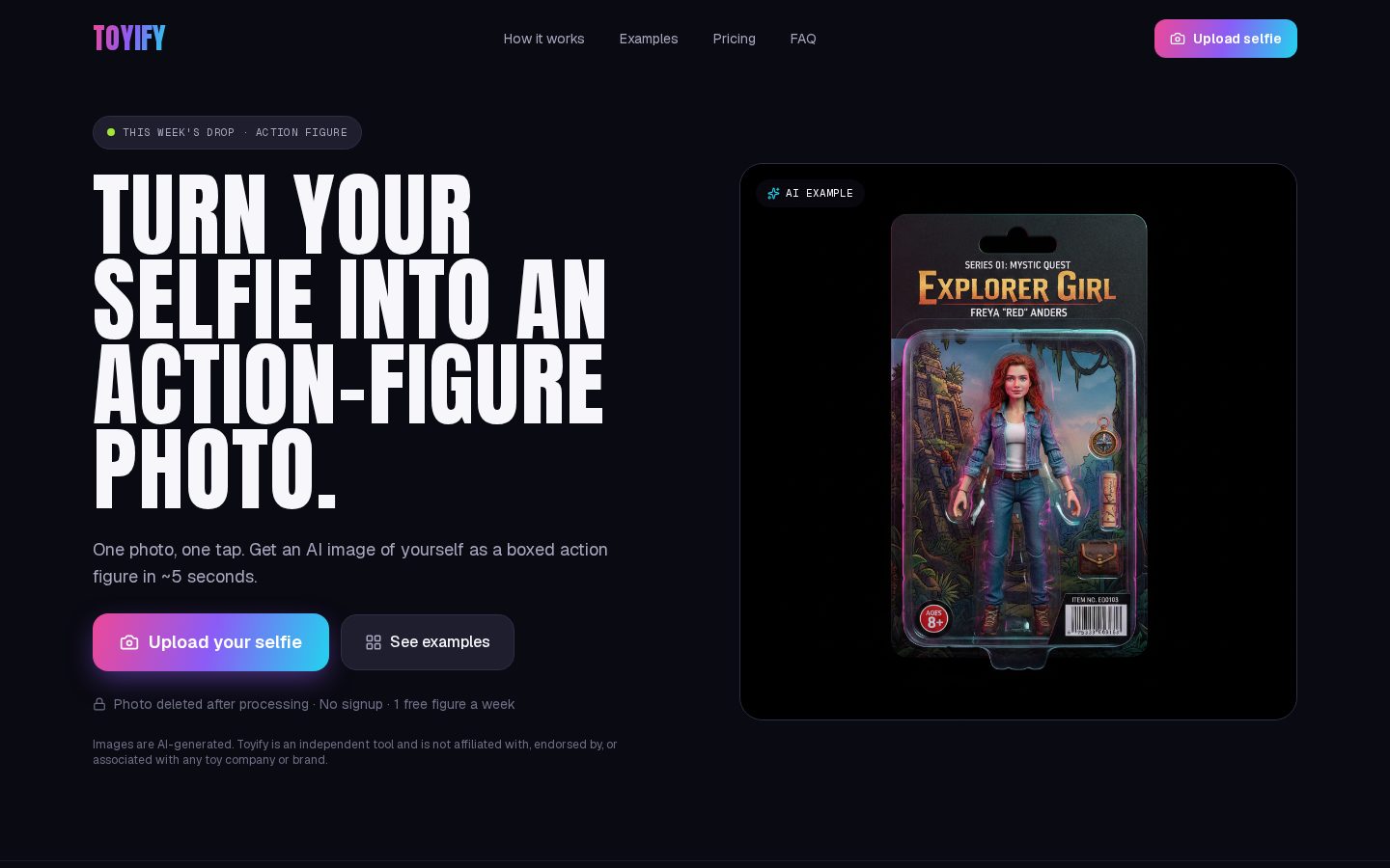 Toyify Homepage