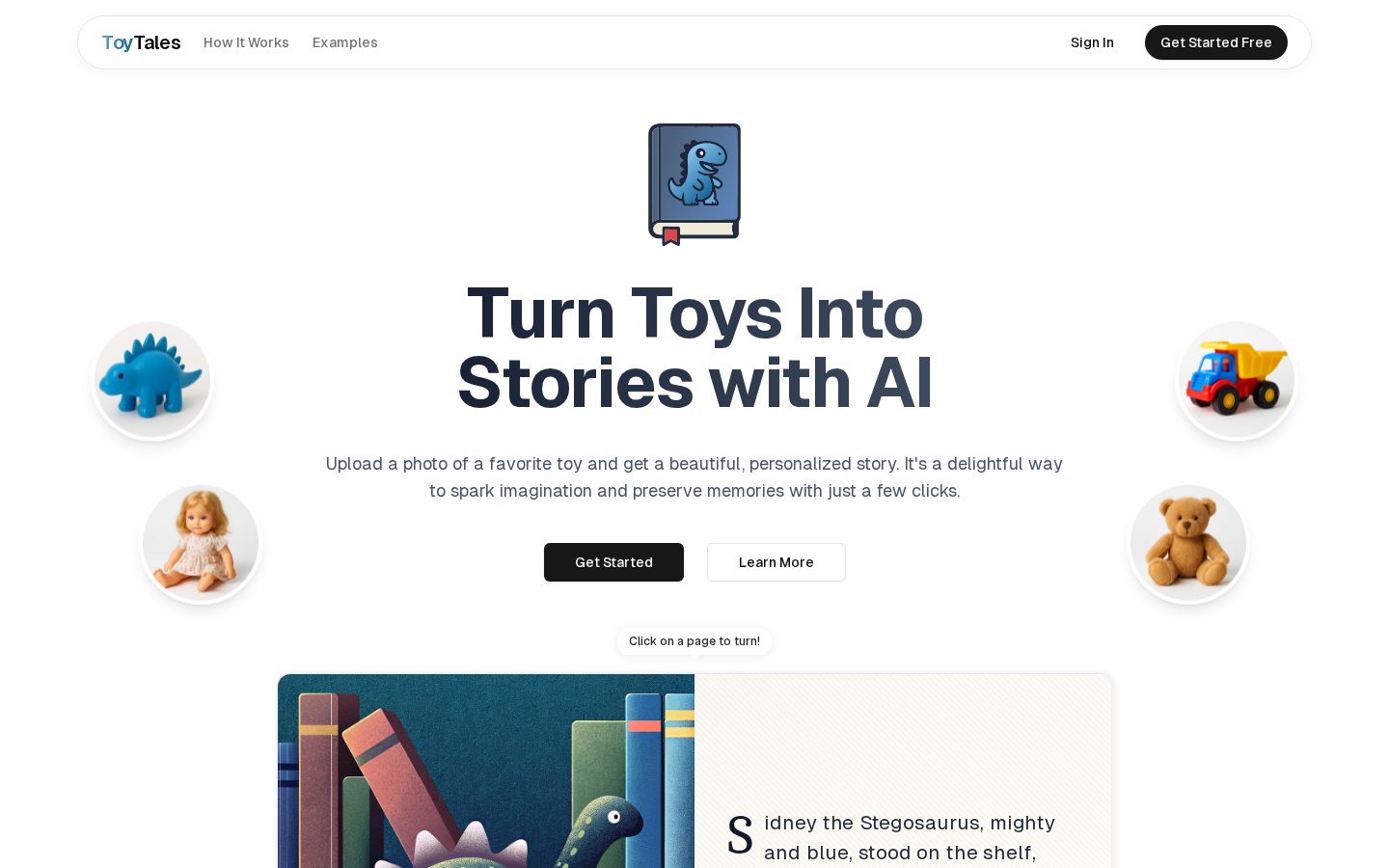 ToyTales Homepage