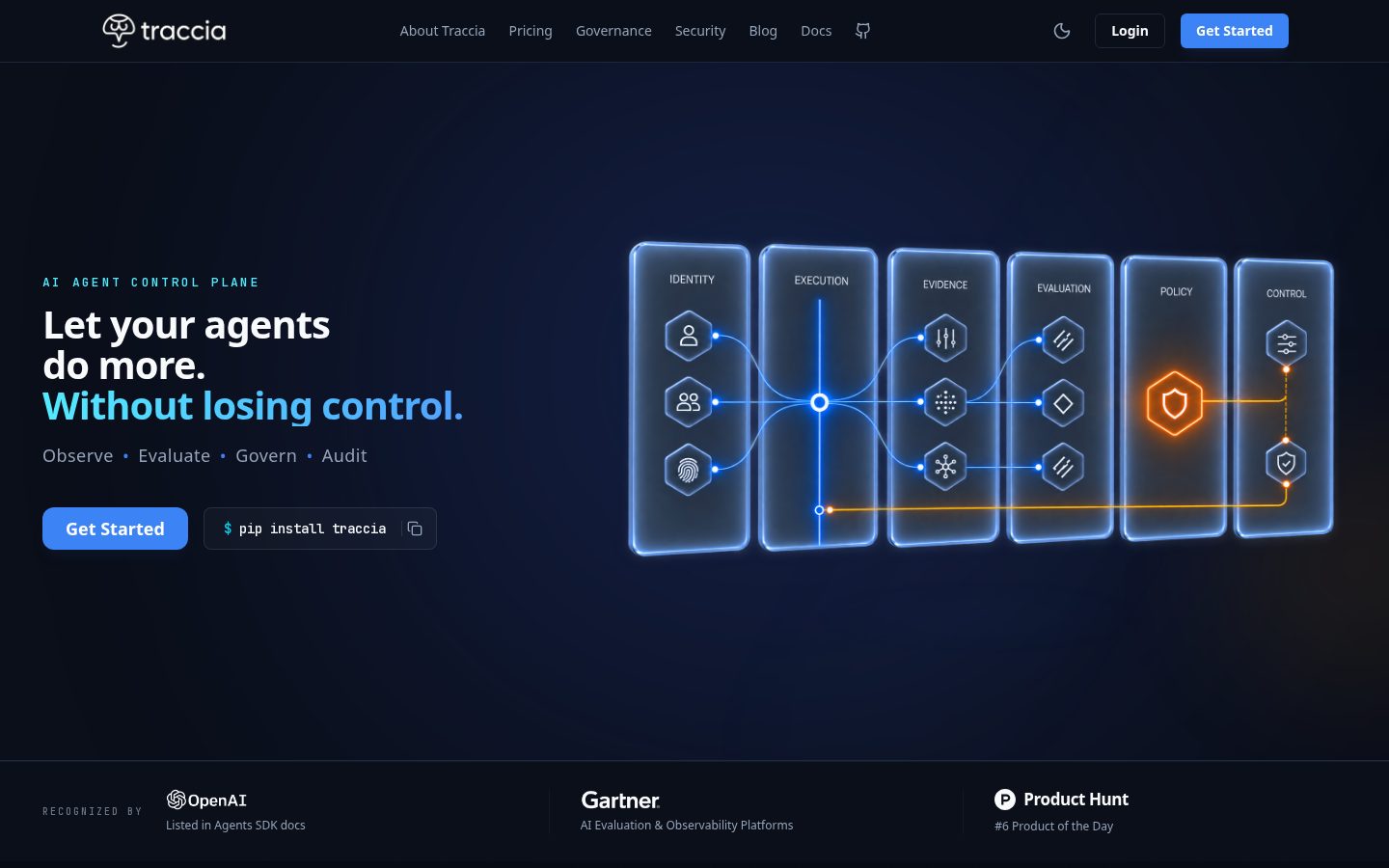 Traccia Homepage