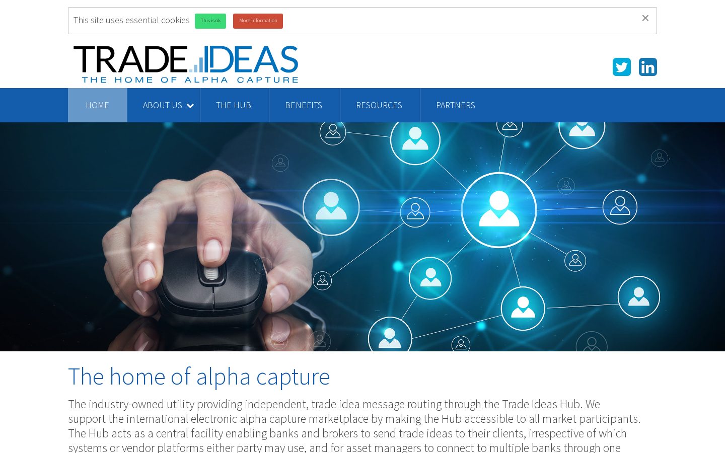 Trade Ideas Homepage