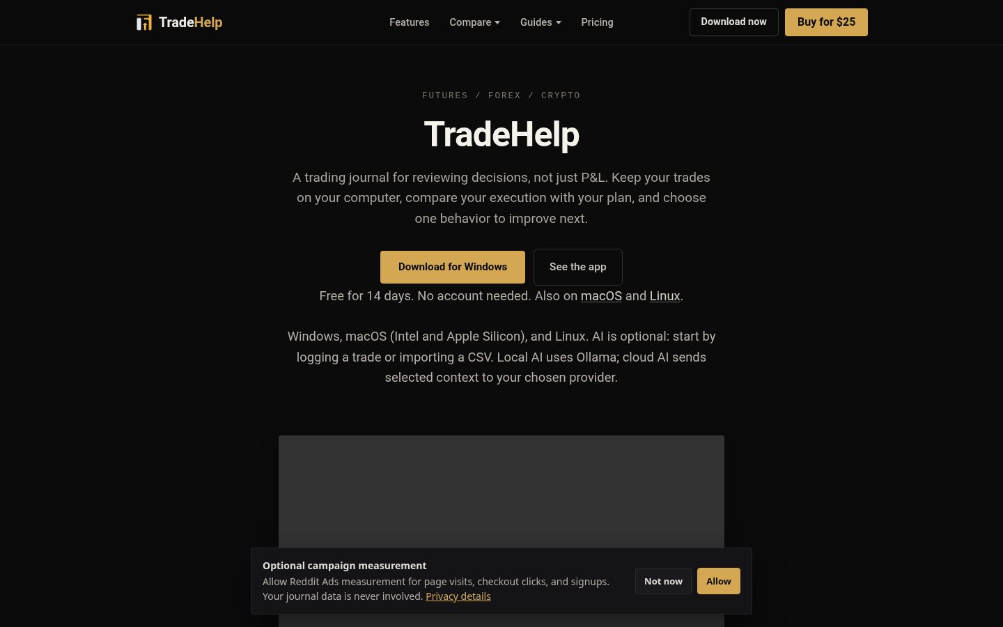 TradeHelp Homepage
