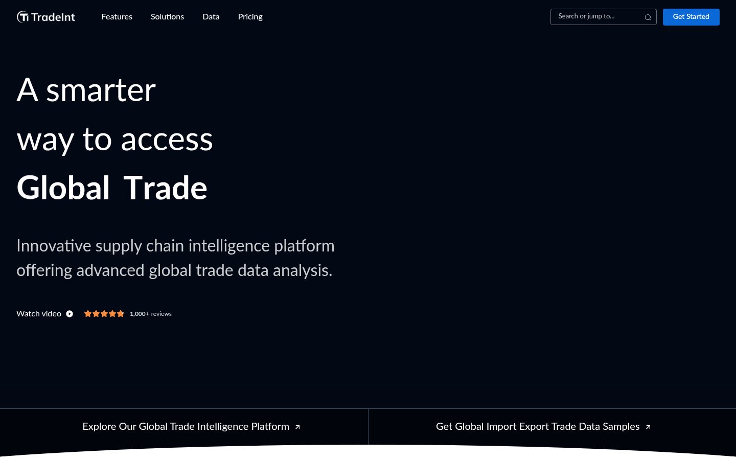 TradeInt Homepage