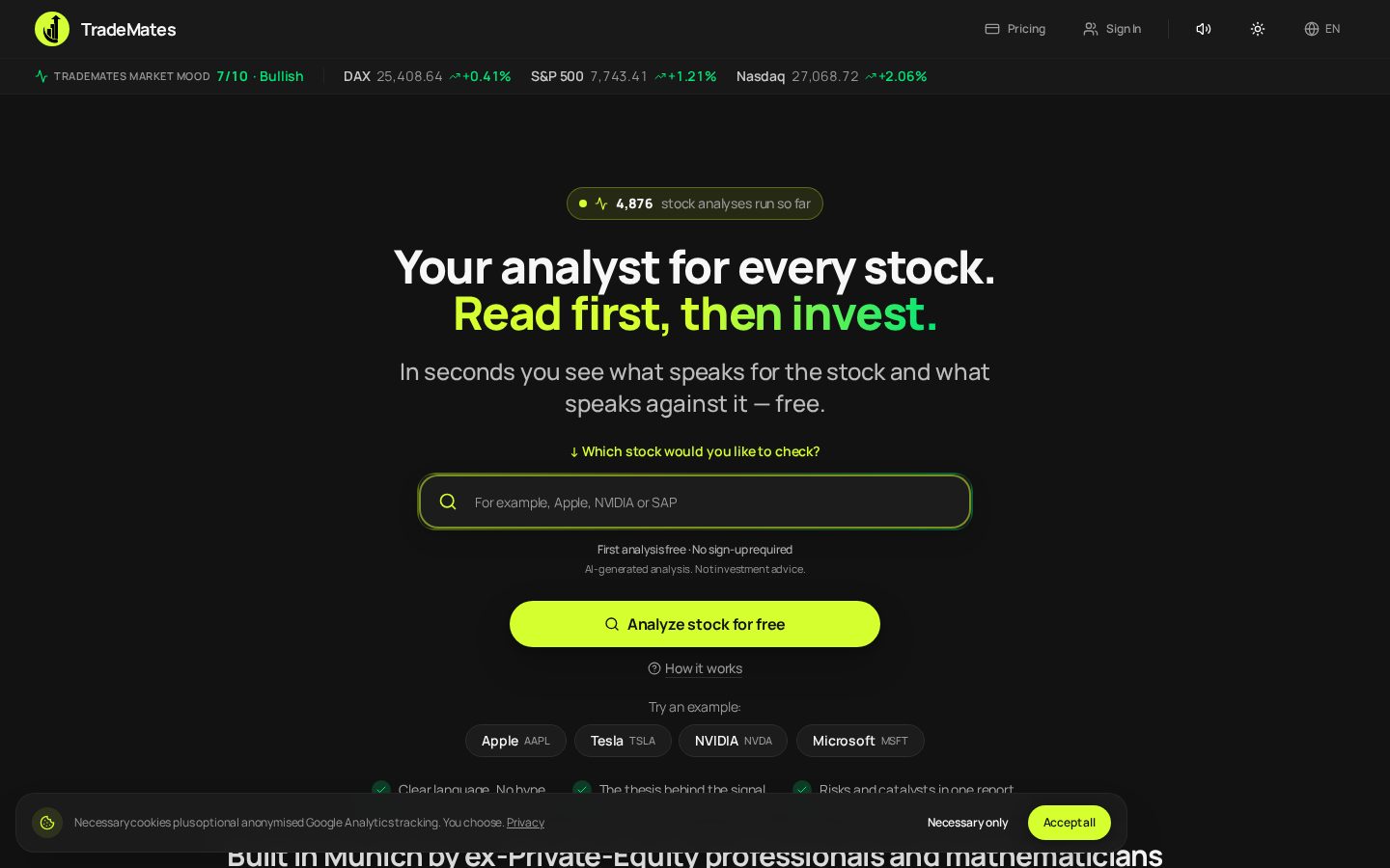 TradeMates Homepage