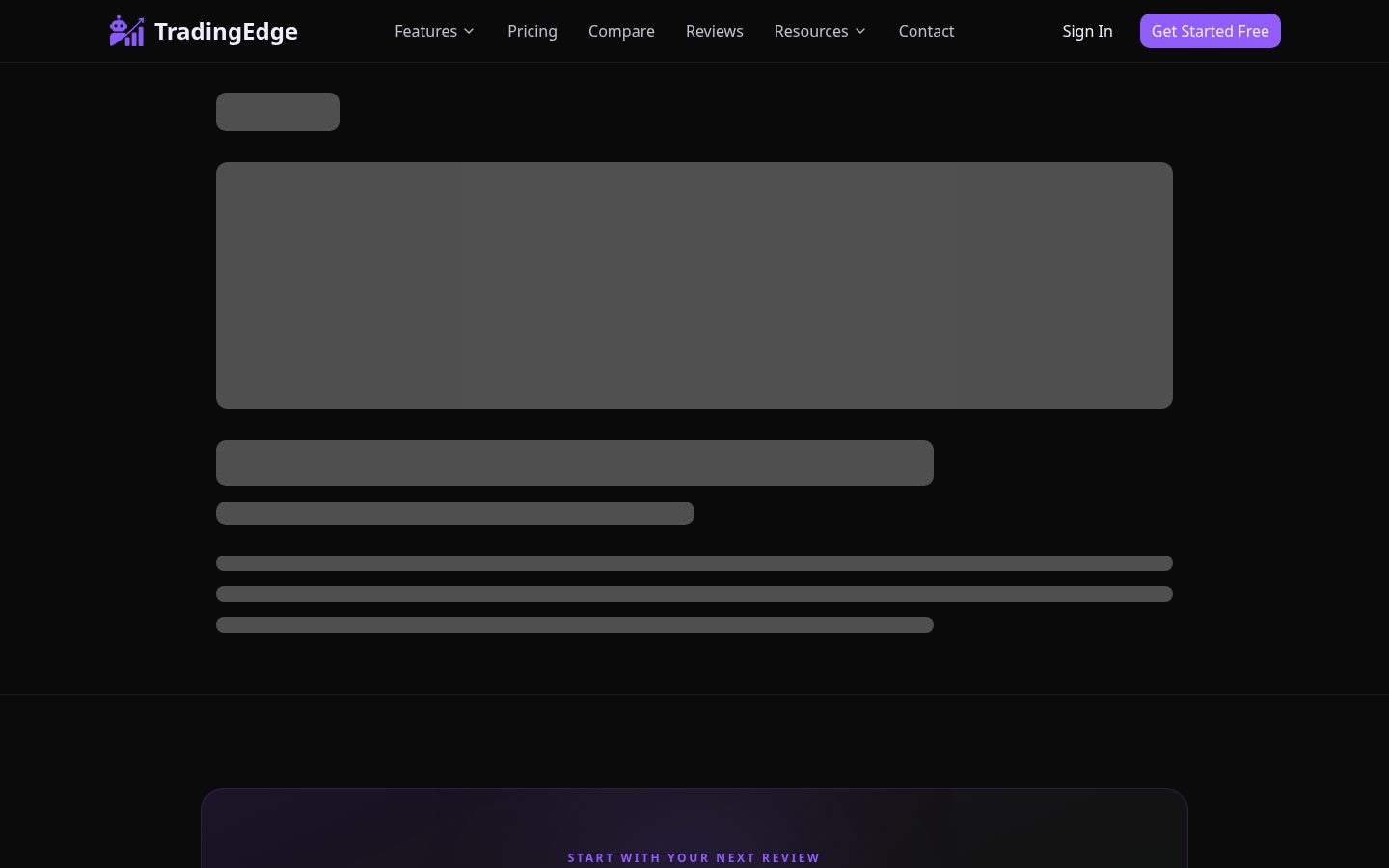 TradingEdge Pricing