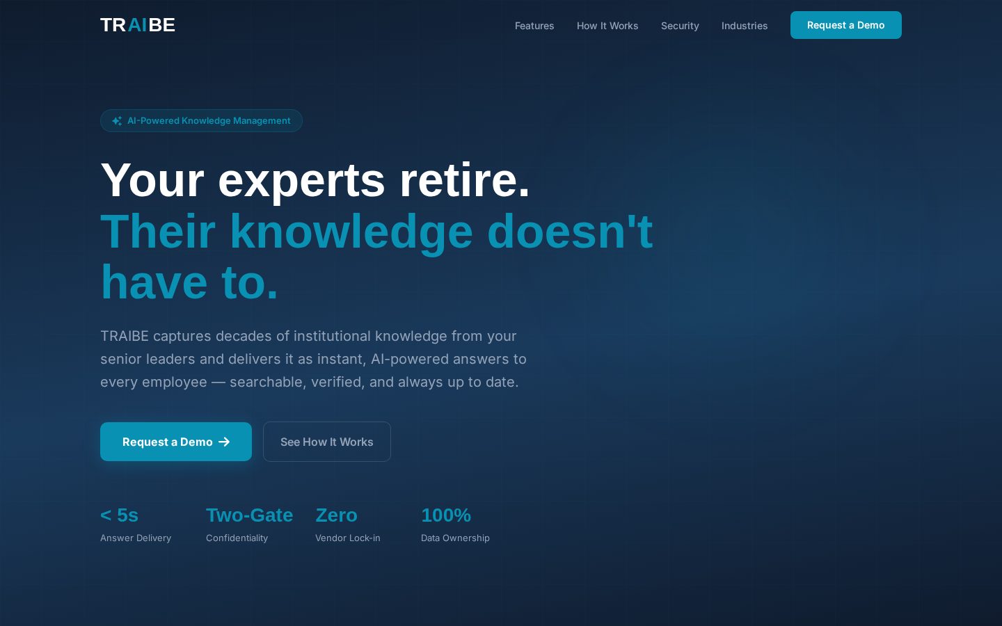 traibe Homepage
