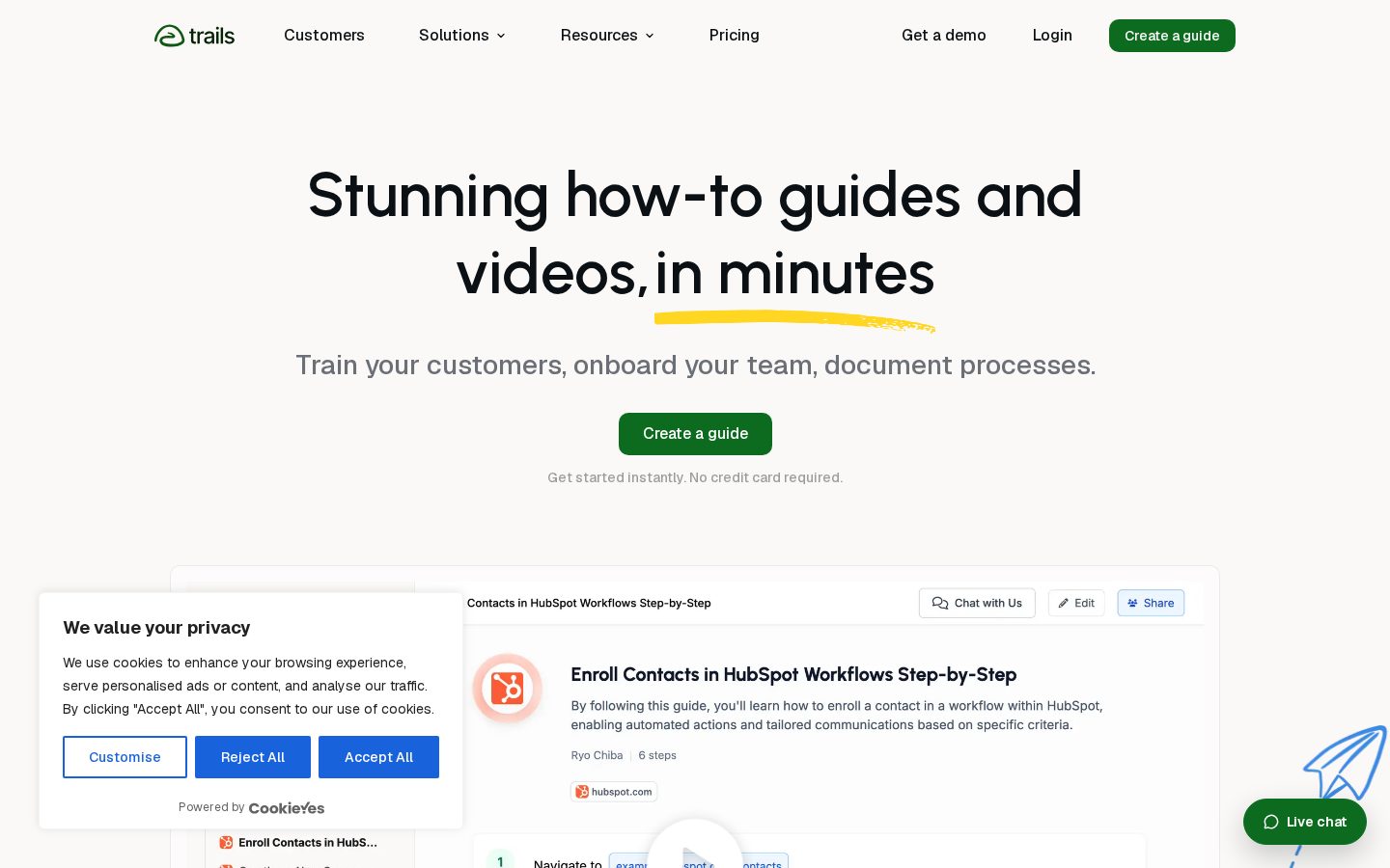 Trails Homepage